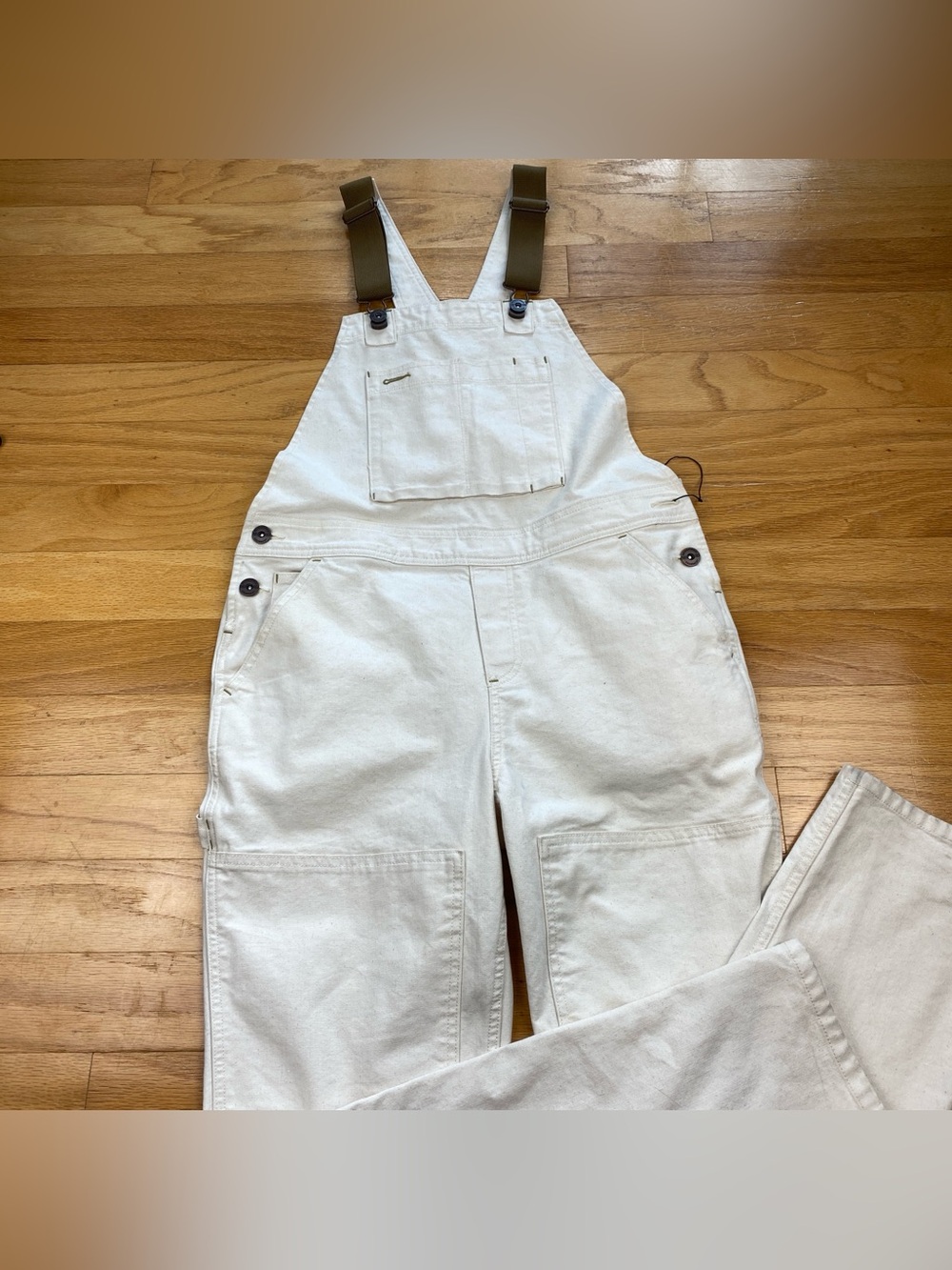 REI Women’s Trailsmith Overalls New Without Tag Size 10 Regular Tan Beige